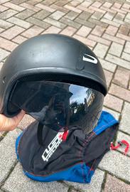 Casco demi-jet HP1.35 Nero Opaco taglia M 57