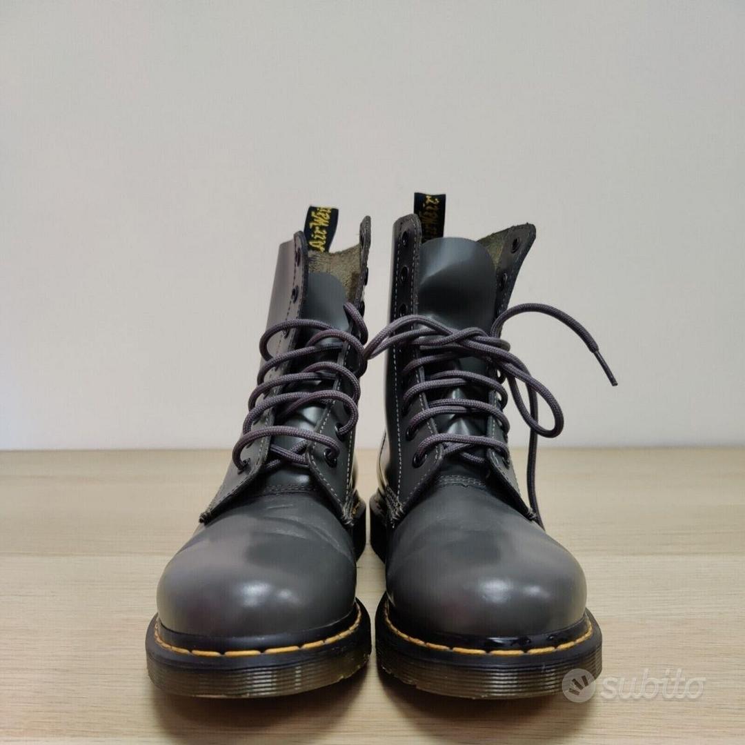 Dr. Martens Anfibi Stivaletti Pascal n 39 GRIGI Abbigliamento e