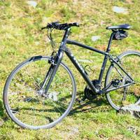 Bicicletta Trek Gravel ibrida uomo nera