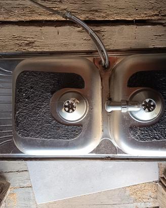 lavandino acciaio inox da cucina 