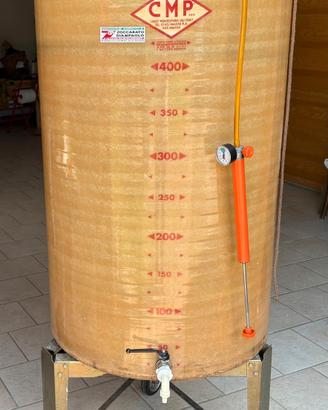 BOTTE IN VETRORESINA 500 LT