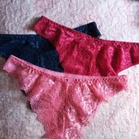 Tris di slip donna nuovi. Taglia L-XL . 