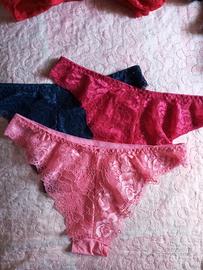 Tris di slip donna nuovi. Taglia L-XL . 