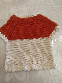 Maglietta cotone 0 2 mesi