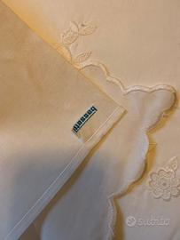 lenzuolo bassetti matrimoniale con ricami