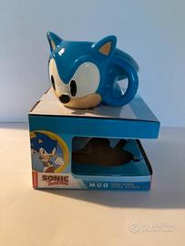 Tazza 3D Sonic in ceramica 355 ML in confezione