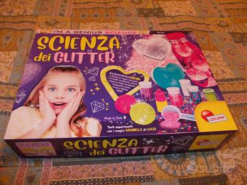 gioco " Scienza dei glitter" per bambine oltre 12 