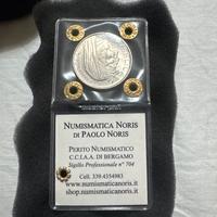 500 lire argento Dante Alighiri