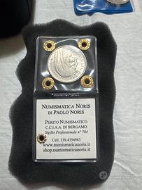 500 lire argento Dante Alighiri