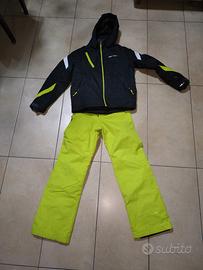 tuta neve west scout 12 anni + scarponi 38