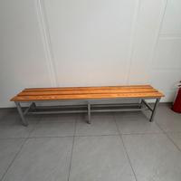 Panca spogliatoio mt. 2 solo seduta