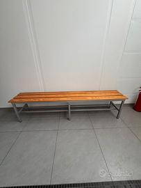 Panca spogliatoio mt. 2 solo seduta