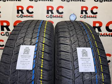 2 GOMME 265/60 R18 BRIDGESTONE DUELLER H/T 684 110