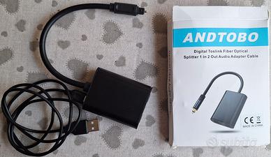 Splitter Fibra Ottico Audio Digitale (Funzionante)