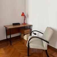 Scrivania anni 60 legno e metallo