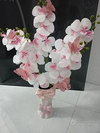 🌸 Composizione di orchidee artificiali di lusso –