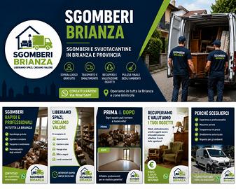 Svuotacantine e sgomberi appartamenti Lombardia