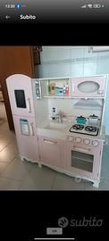 cucina in legno per bambini 