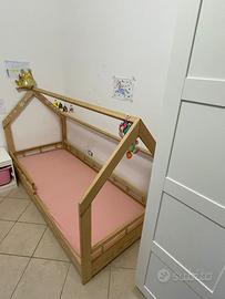 Letto a capanna H 80x190  Mon Lit Cabane