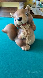 Salvadanaio terracotta scoiattolo 20cm