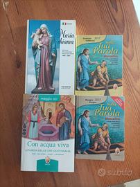 set 4 libri preghiera cattolica (Messalino)