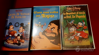 Vhs originali disney