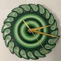 🕒 Orologio verde fatto a mano – Artigianale 🕒
