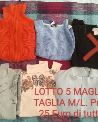 Maglieria donna per cambio taglia