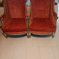 Poltrone stile "Luigi XVI"