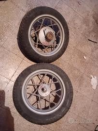 cerchi grimeca con gomme per gilera eco 