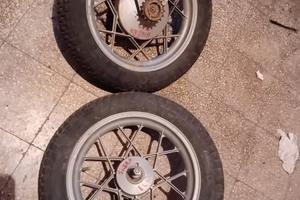 cerchi grimeca con gomme per gilera eco 