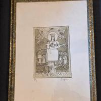 Incisione DARKO (Bevilacqua) - Prova d'Autore - ms