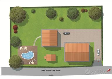 Corte colonica con fabbricati da demilire