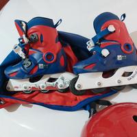 Pattini Roller oxelo con tutti gli accessori
