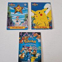 Lotto 3 Carte Pokémon Topps Serie 1 (1999)