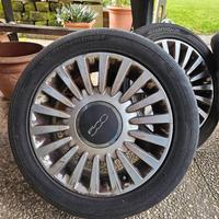 Cerchi e gomme fiat 500