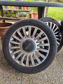 Cerchi e gomme fiat 500