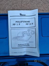 polifusore per saldature plastica