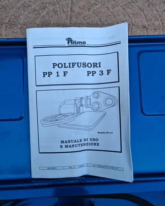 polifusore per saldature plastica