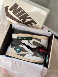 Jordan 1 low travis scott rverse mocha