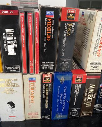 Collezione di CD musica classica e lirica