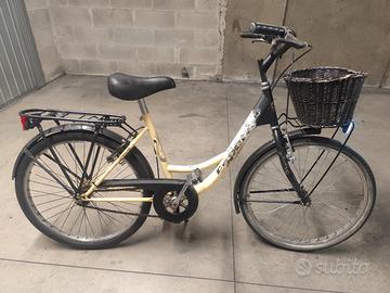 bici Esperia 24" nero crema 