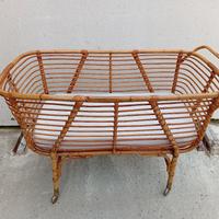 culla in vimini completa arredo