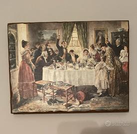 Due tavolette d’arte vintage Walter Dendy Sadler