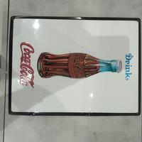 Insegne vintage Coca Cola no smaltata