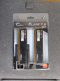 G.Skill 6000-Cl32 Flare X5 DDR5 RAM 32Gb (2x16)