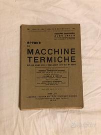 Appunti di macchine termiche 1936 Politecnico To