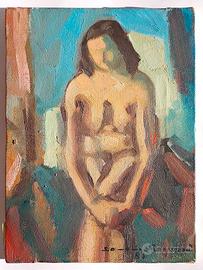 Domenica Regazzoni – dipinto a olio su tela