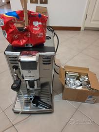 macchina caffe, cappuccino bevande, saeco incanto 