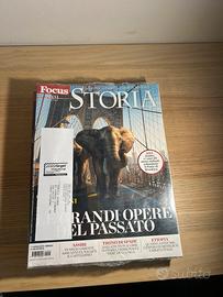 set bundle collezione focus riviste storia nuove